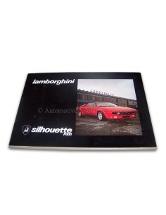 1976 LAMBORGHINI SILHOUETTE P300 INSTRUCTIEBOEKJE
