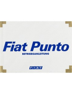 2001 FIAT PUNTO INSTRUCTIEBOEKJE DUITS