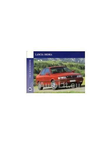 1993 LANCIA DEDRA INSTRUCTIEBOEKJE ITALIAANS