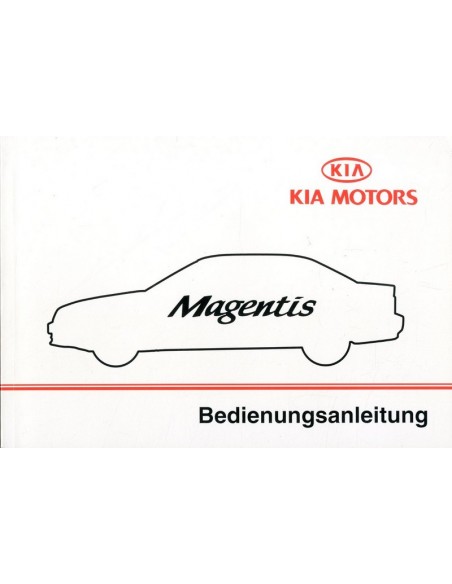2002 KIA MAGENTIS INSTRUCTIEBOEKJE DUITS