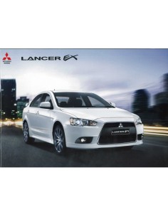 2012 MITSUBISHI LANCER EX BROCHURE THAIS