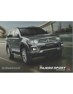 2012 MITSUBISHI PAJERO SPORT BROCHURE THAIS