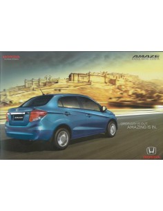 2013 HONDA AMAZE BROCHURE ENGELS (INDIA)