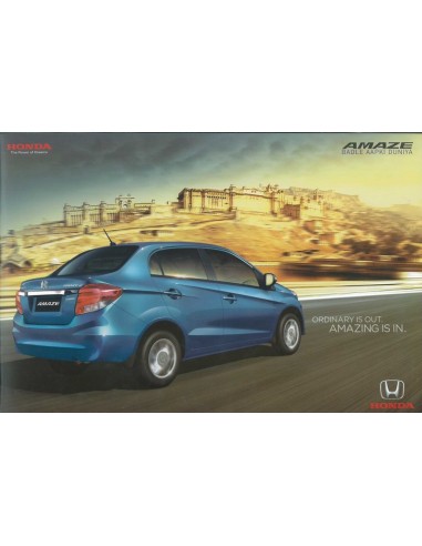2013 HONDA AMAZE BROCHURE ENGELS (INDIA)
