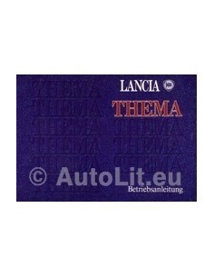 1991 LANCIA DELTA INSTRUCTIEBOEKJE DUITS