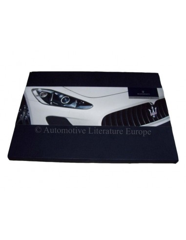 2015 MASERATI GRANCABRIO MC HARDCOVER BROCHURE ENGELS