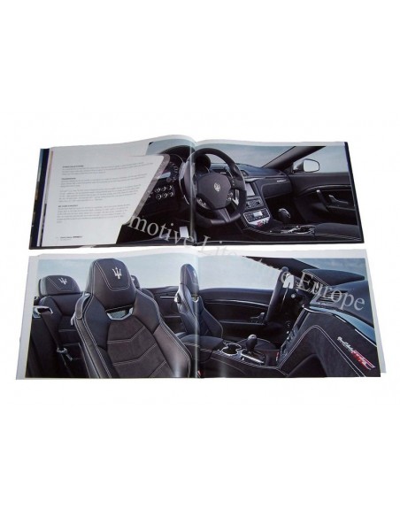 2015 MASERATI GRANCABRIO MC HARDCOVER BROCHURE ENGELS