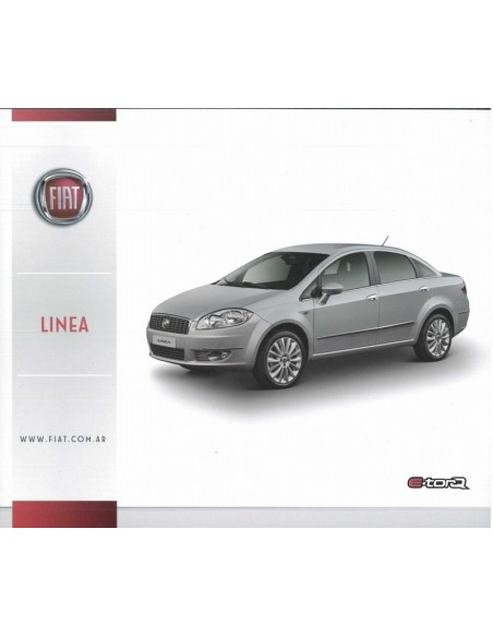 2013 FIAT LINEA LEAFLET SPAANS