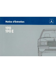 1983 MERCEDES BENZ 190 INSTRUCTIEBOEKJE FRANS