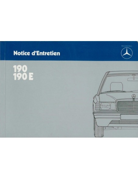 1983 MERCEDES BENZ 190 INSTRUCTIEBOEKJE FRANS