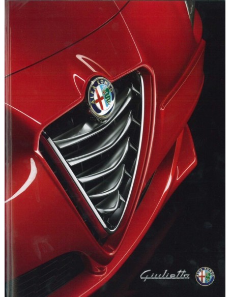 2014 ALFA ROMEO GIULIETTA PROSPEKT NIEDERLÄNDISCH