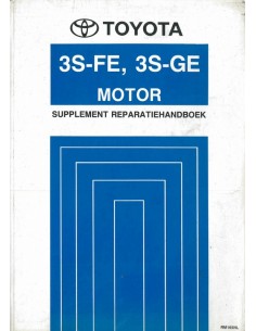 1990 TOYOTA MR2 3S-FE 3S-GE MOTOR WERKPLAATSHANDBOEK NEDERLANDS