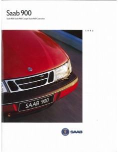1995 SAAB 900 BROCHURE NEDERLANDS