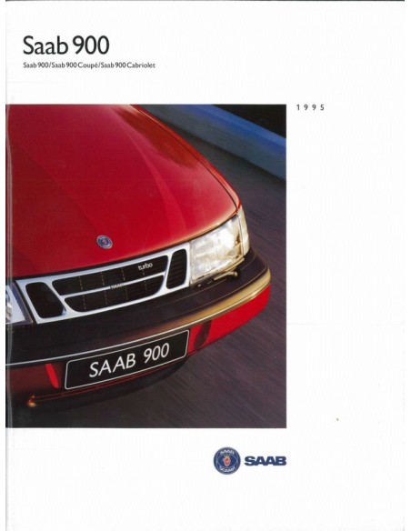 1995 SAAB 900 BROCHURE NEDERLANDS