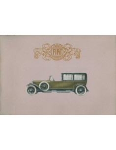1925 FIAT 519 BROCHURE ITALIAANS