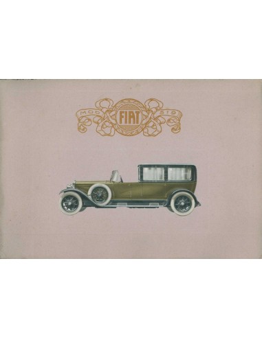 1925 FIAT 519 BROCHURE ITALIAANS