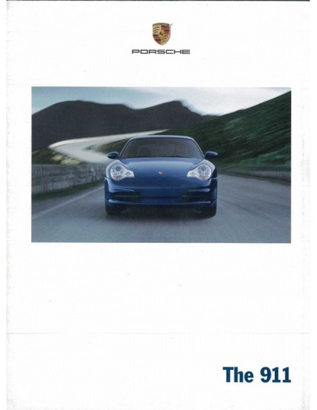 2003 PORSCHE 911 CARRERA & TARGA BROCHURE ENGELS USA