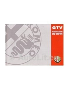 1995 ALFA ROMEO GTV INSTRUCTIEBOEKJE DUITS