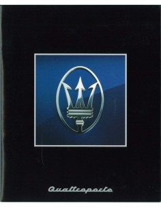 1995 MASERATI QUATTROPORTE BROCHURE DUITS