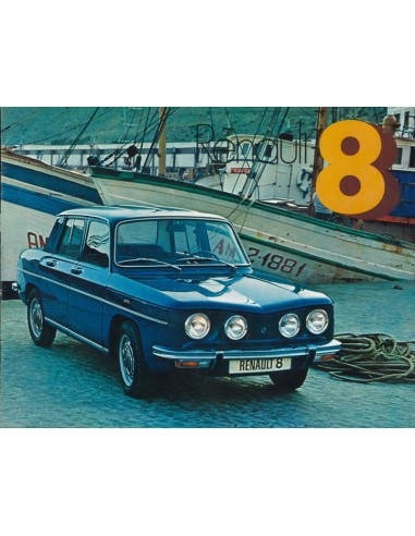 1975 RENAULT 8 BROCHURE SPAANS