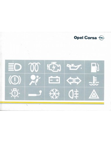 1996 OPEL CORSA B INSTRUCTIEBOEKJE NEDERLANDS