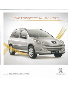 2011 PEUGEOT ESCAPADE & SW BROCHURE PORTUGESISCH