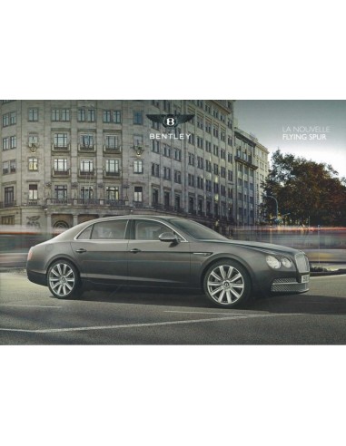 2013 BENTLEY CONTINENTAL FLYING SPUR BROCHURE FRANS