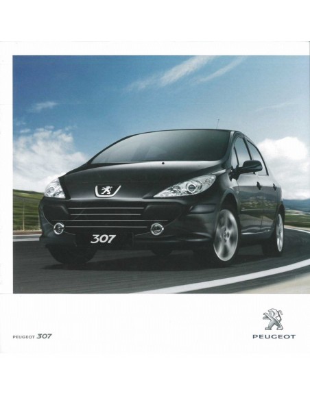 2010 PEUGEOT 307 BROCHURE PORTUGESISCH