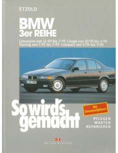 1989 - 1999 BMW 3 SERIE BENZINE DIESEL VRAAGBAAK DUITS