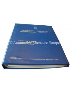 1981 1982 FERRARI MONDIAL QUATTROVALVOLE & CABRIOLET USA VERSIE ONDERDELENHANDBOEK