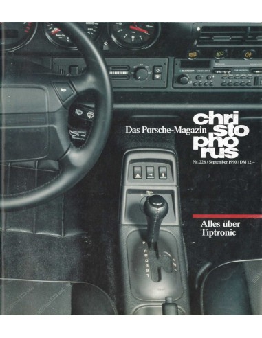1990 PORSCHE CHRISTOPHORUS MAGAZINE 226 DUITS