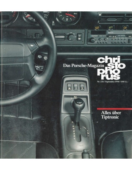 1990 PORSCHE CHRISTOPHORUS MAGAZINE 226 DUITS