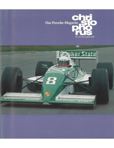 1989 PORSCHE CHRISTOPHORUS MAGAZINE 221 DUITS