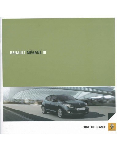 2012 RENAULT MEGANE III BROCHURE SPAANS (ARGENTINIË)