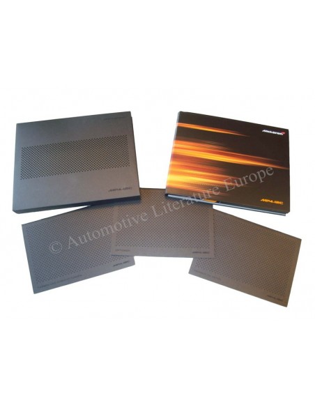 2012 MCLAREN MP4-12C HARDCOVER BROCHURE DUITS