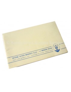 1969 MASERATI VERKOOP EN DEALERORGANISATIE HANDBOEK
