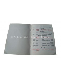 1974 MASERATI VERKOOP EN DEALERORGANISATIE HANDBOEK 2