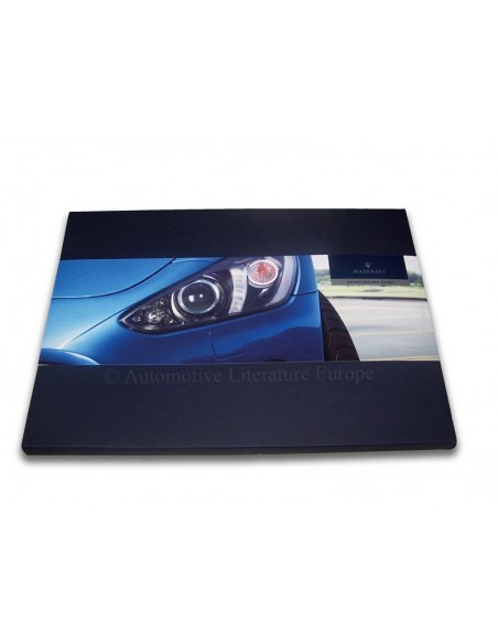 2015 MASERATI GRANTURISMO SPORT HARDCOVER BROCHURE ENGELS