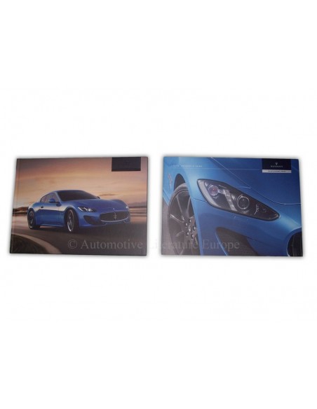 2015 MASERATI GRANTURISMO SPORT HARDCOVER BROCHURE ENGELS