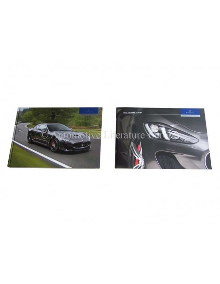 2014 MASERATI GRANTURISMO MC STRADALE HARDCOVER BROCHURE ENGELS