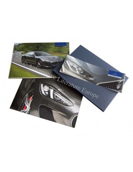 2014 MASERATI GRANTURISMO MC STRADALE HARDCOVER BROCHURE ENGELS