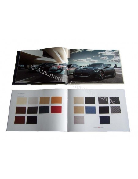 2014 MASERATI GRANTURISMO MC STRADALE HARDCOVER BROCHURE ENGELS