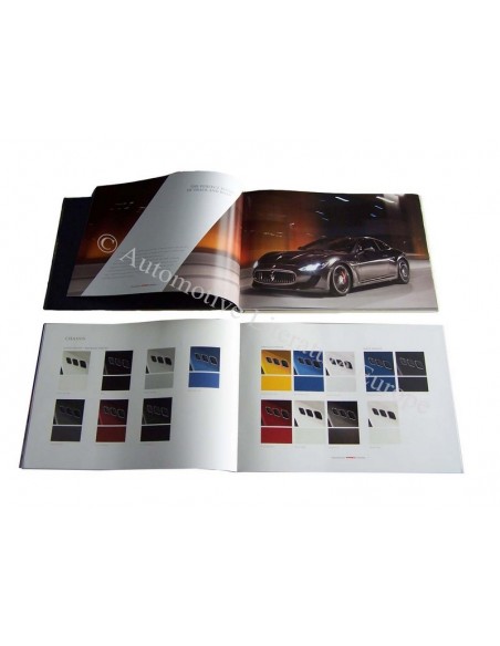 2014 MASERATI GRANTURISMO MC STRADALE HARDCOVER BROCHURE ENGELS