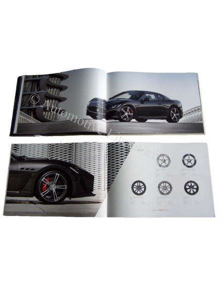 2014 MASERATI GRANTURISMO MC STRADALE HARDCOVER BROCHURE ENGELS