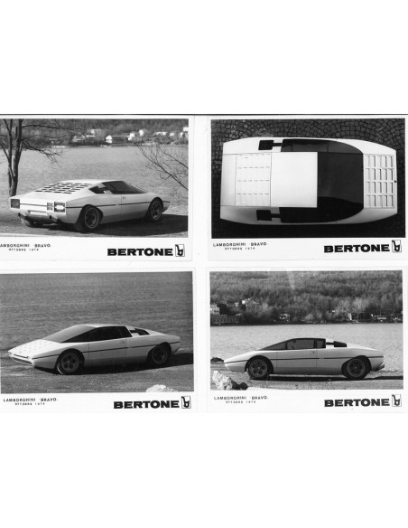 1974 LAMBORGHINI BRAVO BERTONE PERSFOTO