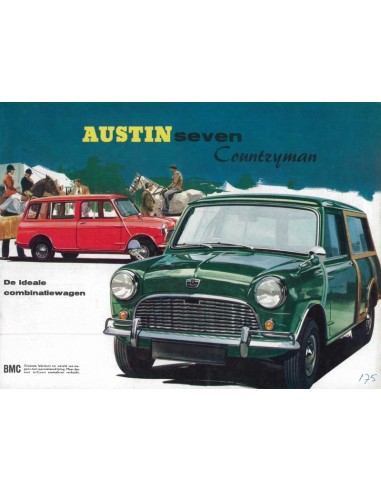 1961 MINI SEVEN COUNTRYMAN BROCHURE NEDERLANDS