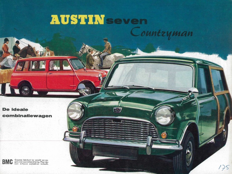 Resultado de imagem para 1961 AUSTIN Sete BMC