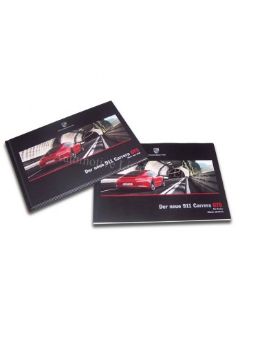 2015 PORSCHE 911 CARRERA GTS HARDCOVER BROCHURE DUITS