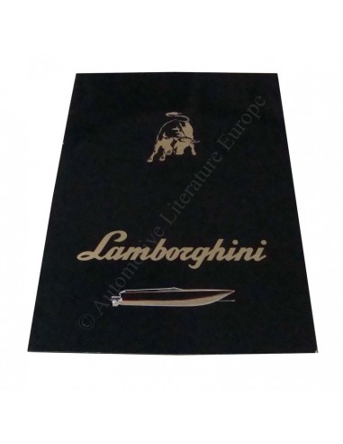 1990 LAMBORGHINI POWER BOAT BROCHURE
