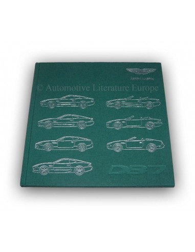 2003 ASTON MARTIN DB7 PROGRAMMA BROCHURE ENGELS
